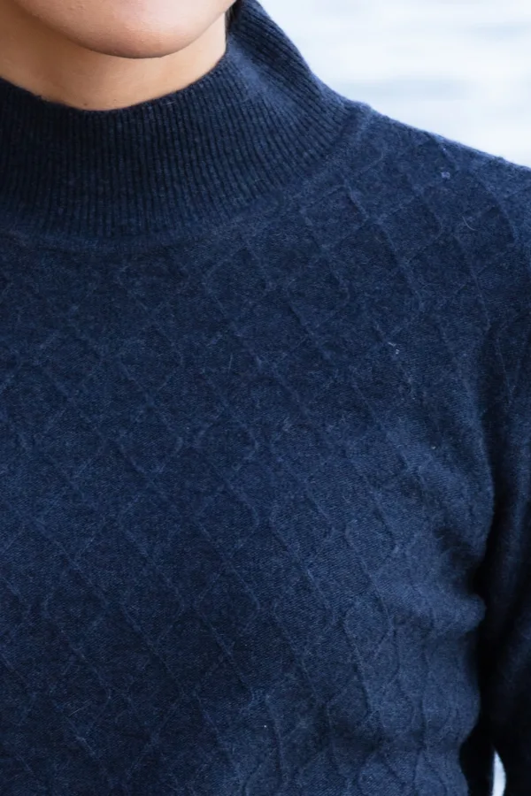 Tröja Polo detalj mönster